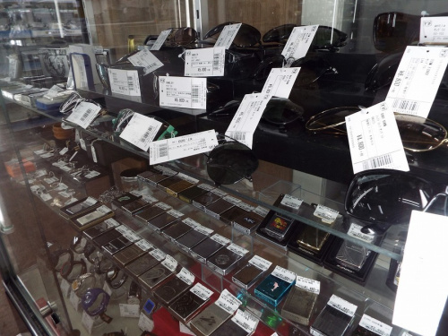 腕時計のサングラス