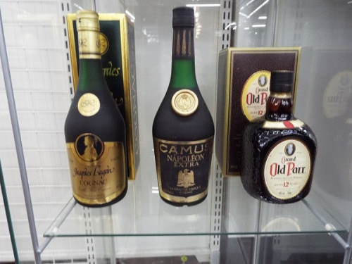 洋酒のウィスキー・ブランデー