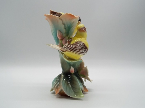 ゴールドフィンチの置物