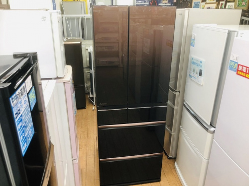 冷蔵庫　6ドア冷蔵庫のMITSUBISHI　三菱