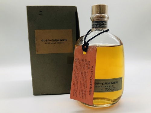 ウィスキー ジャパニーズのピュアモルト 白州東蒸留所