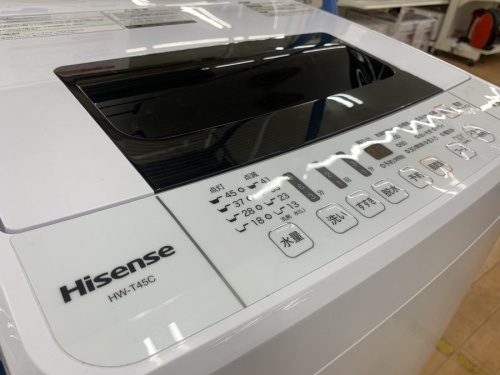全自動洗濯機のHisense