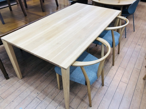 中古家具 中古テーブル イス ダイニングのダイニング3点セット