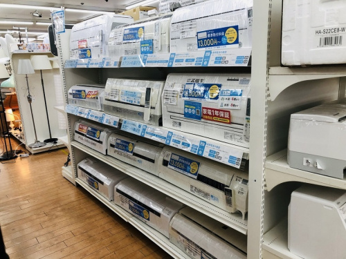 中古エアコン　生活家電の相模原市　中央区　緑区　南区　町田　南大沢　矢部　古淵　淵野辺