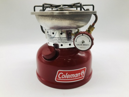 「美品•年代物・ジャンク品」コールマン ストーブ 1989年 3月 Yahoo!オークション - 「(コールマン coleman) ビンテージ」シングル