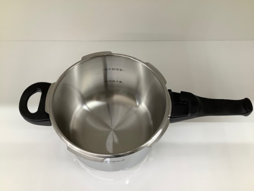 圧力鍋　片手鍋のIH対応　圧力鍋