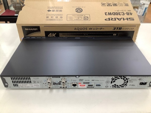 Blu-rayレコーダーのAQUOS 4Kレコーダー