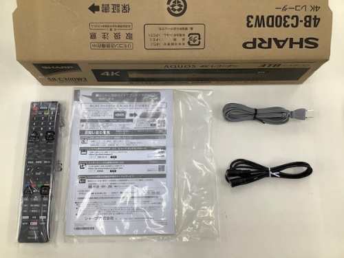 AQUOS 4KレコーダーのSHARP シャープ