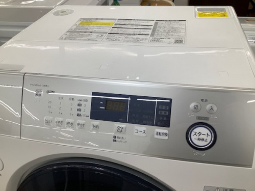 中古 洗濯機のドラム式洗濯乾燥機