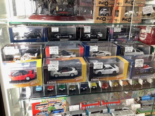 ミニカーのフィギュア