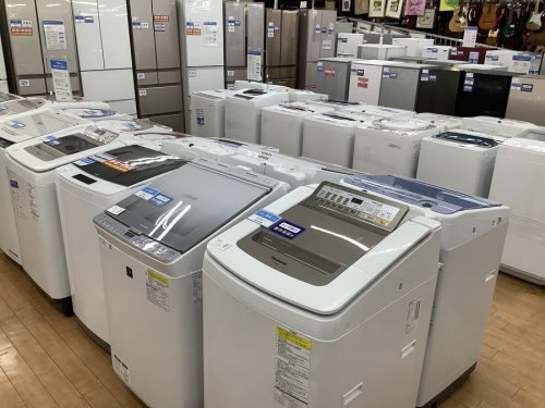 生活家電の洗濯機