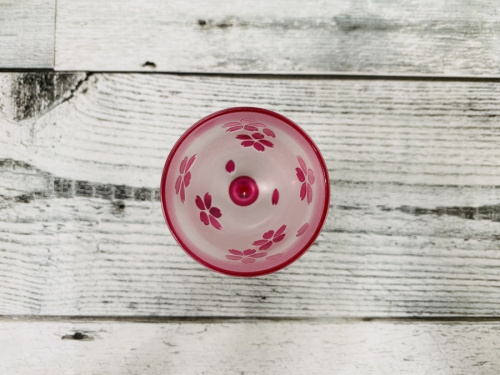 懐石杯の江戸切子クリスタル