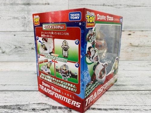 バズ・ライトイヤー スペースシップ クリスマスバージョン 「トランスフォーマー ディズニーレーベル」 セブンイレブンネット限定のトレファク相模原