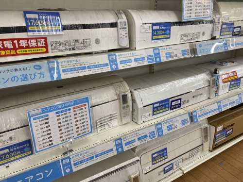 生活家電の夏物家電
