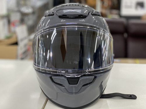 ヘルメットのバイク