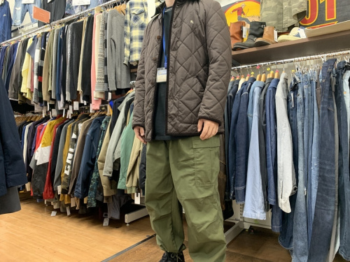 キルティングジャケットのBURBERRY BLACK LABEL