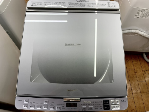 縦型洗濯乾燥機のSHARP