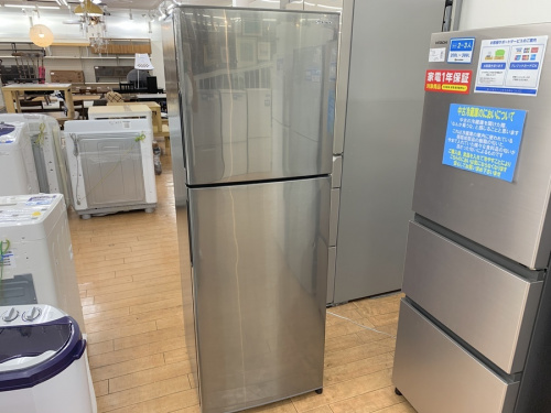生活家電の2ドア冷蔵庫