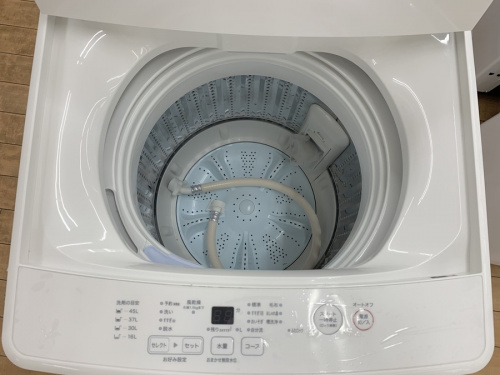 全自動洗濯機の無印良品