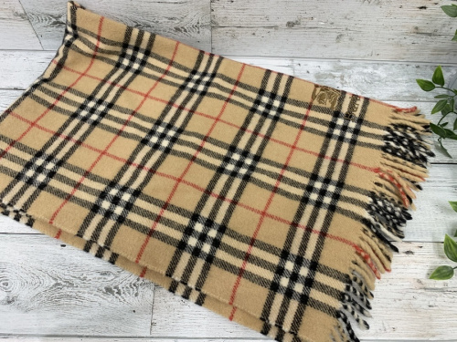 マフラーのBurberry's