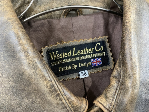 クルセイダーズジャケットのWested Leather