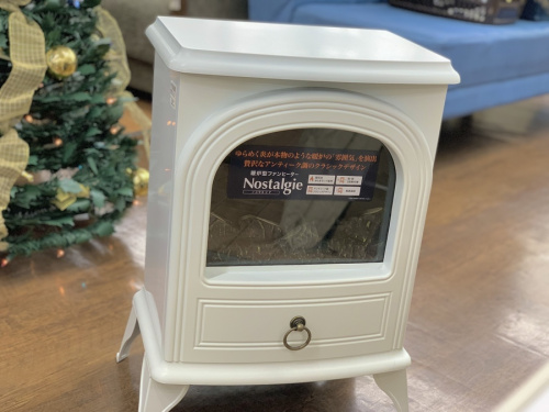 生活家電買取強化中】暖炉型セラミックファンヒーター NOSTALGIE