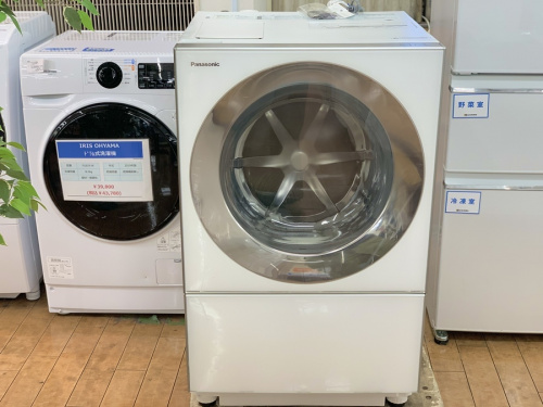 生活家電のドラム式洗濯乾燥機