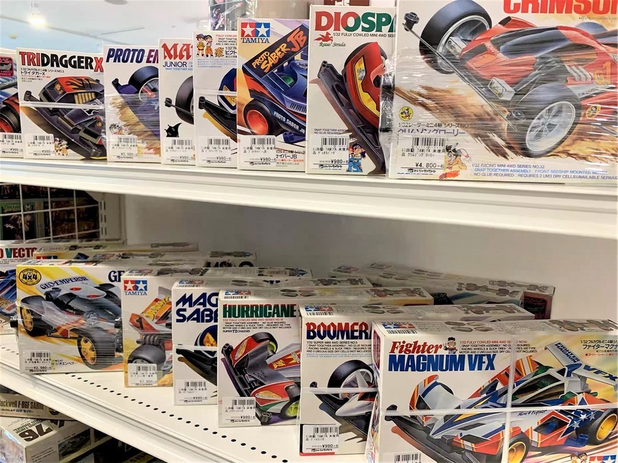 ブームの先駆け、歴代のミニ四駆!!多数買取入荷致しました ブームの先駆け、歴代のミニ四駆!!多数買取入荷致しました