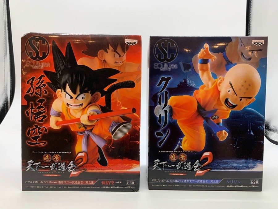 ドラゴンボール 造形天下一武道会 フィギュアシリーズが多数買取