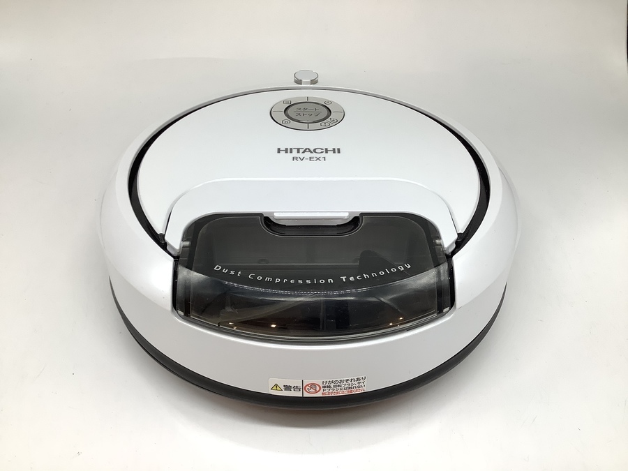 【美品】HITACHI ロボット掃除機 RV-EX1 2021年製 RV-EX1 ロボット掃除機 minimaru（ミニマル） シャンパンゴールド 日立