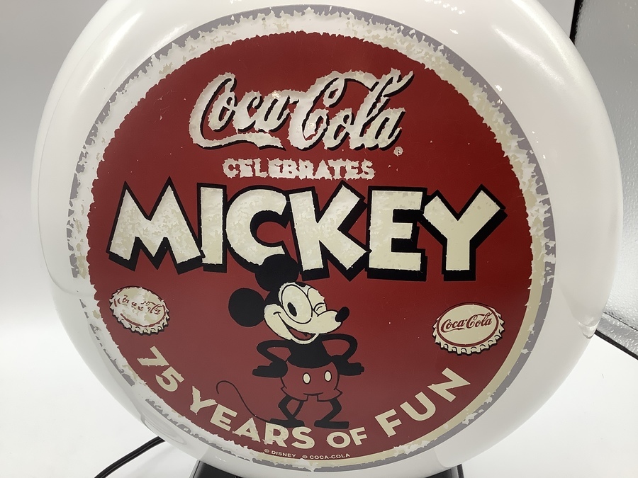 【30％OFF】 Coca-Cola(コカ・コーラ)ミッキーマウス ガソライトを 75周年 コレクション