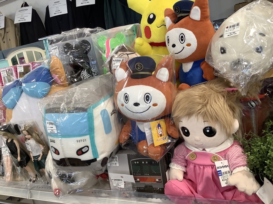 相鉄線】 そうにゃん ぬいぐるみが多数買取入荷しました