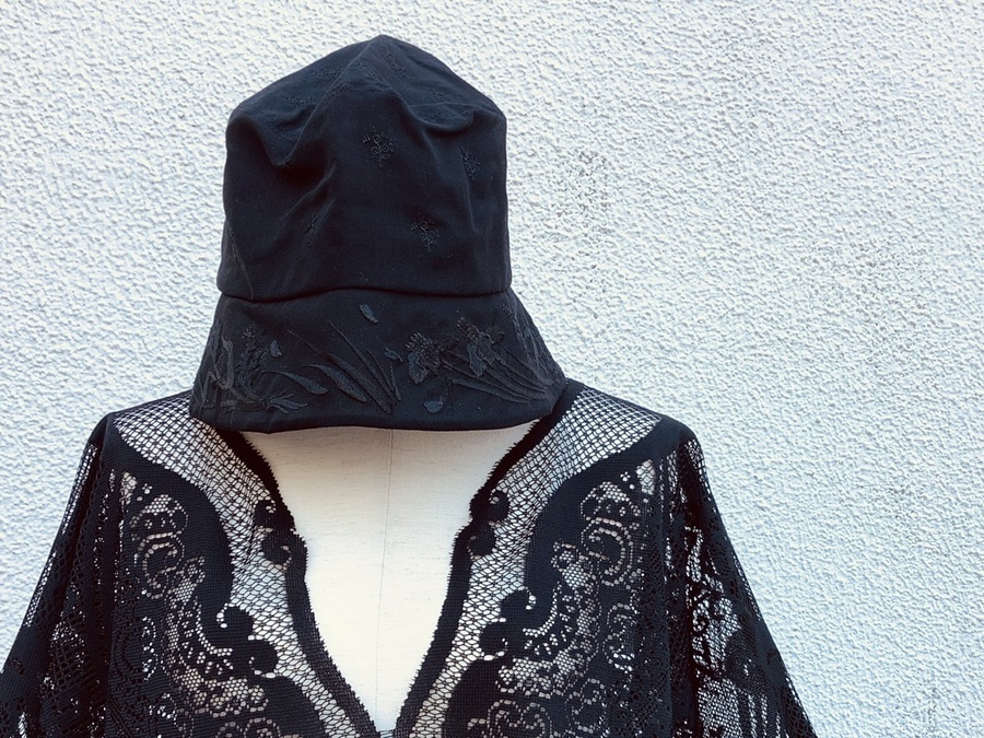 mame kurogouchi マメクロゴウチ 2021SS 刺繍バケットハット スマホで購入】Mame Kurogouchi (マメ クロゴウチ)Floral Embroidered