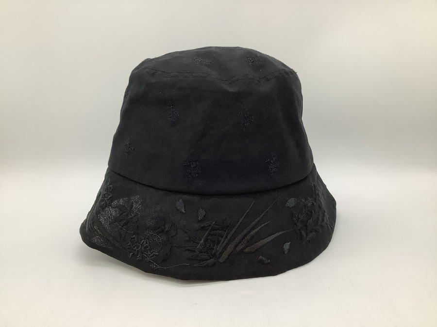 7／16迄出品　mame バケットハット スマホで購入】Mame Kurogouchi (マメ クロゴウチ)Floral Embroidered