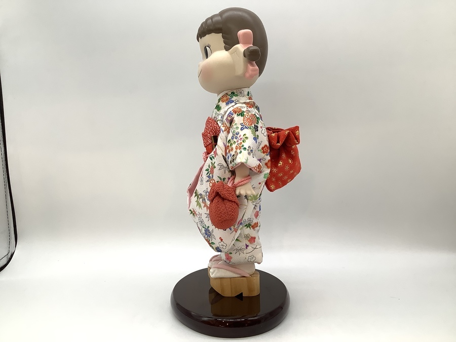 新品】晴れ着ペコちゃん (雅) スマホで購入】雅の晴れ着ペコちゃん人形