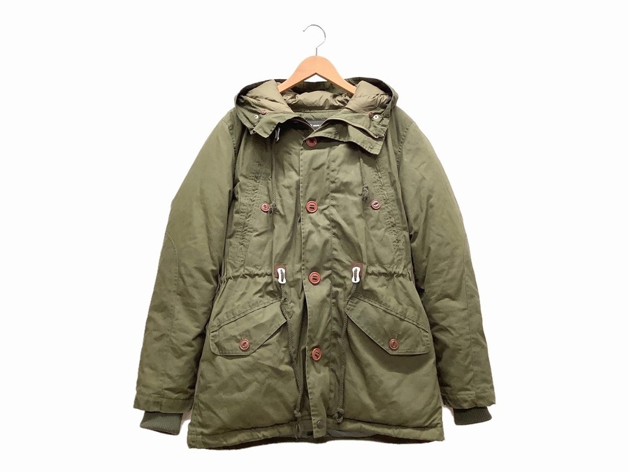 スノーピーク　オリーブ モッズコート ダウンジャケット　ジャーナルスタンダード JOURNAL STANDARD relume×snow peak (ジャーナルスタンダード