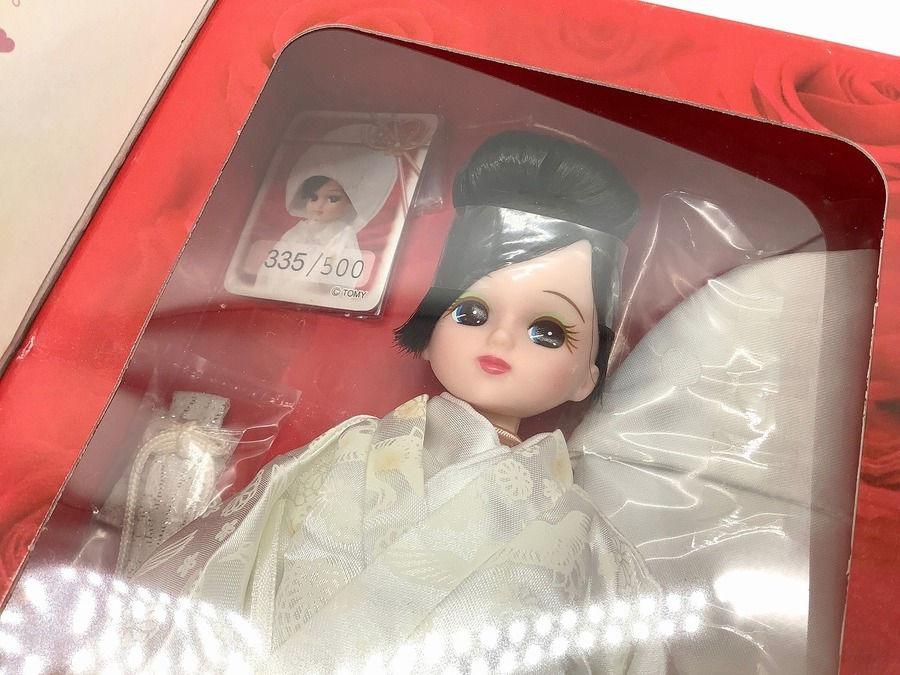 500体限定品】白無垢綿帽子リカちゃんを買取入荷致しました