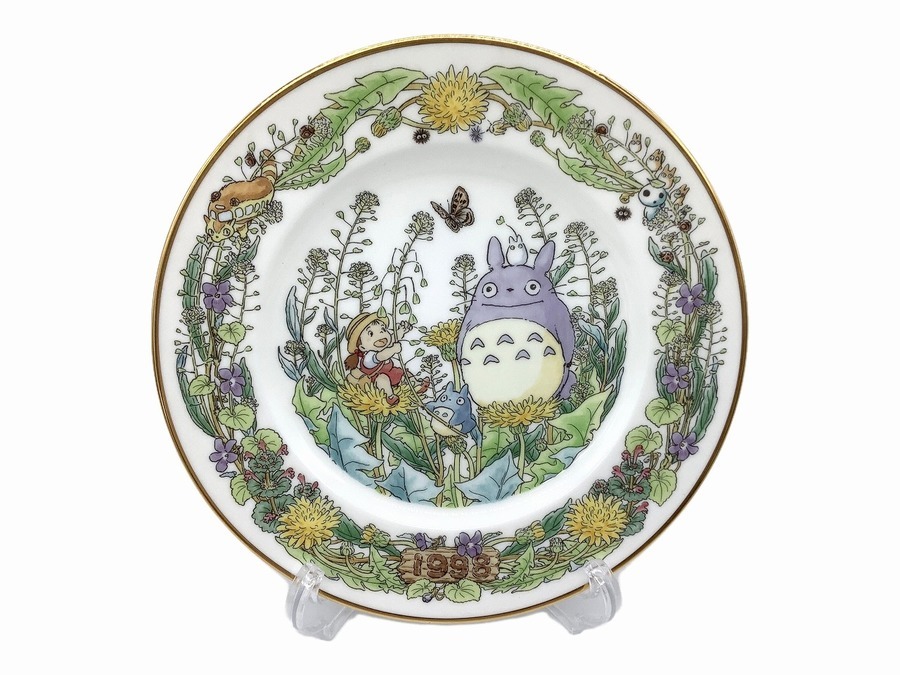 となりのトトロ　ノリタケ　2002年イヤープレート Noritake (ノリタケ) 2000年イヤープレート となりのトトロ