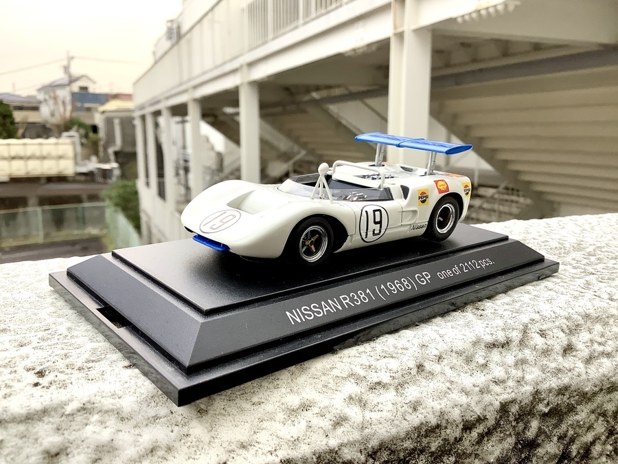 ミニカー 1/43・日産 R381 1968年 日本グランプリ 準優勝車 メイクアップ1/43 日産R381 3台セット 1968年日本GP - メルカリ