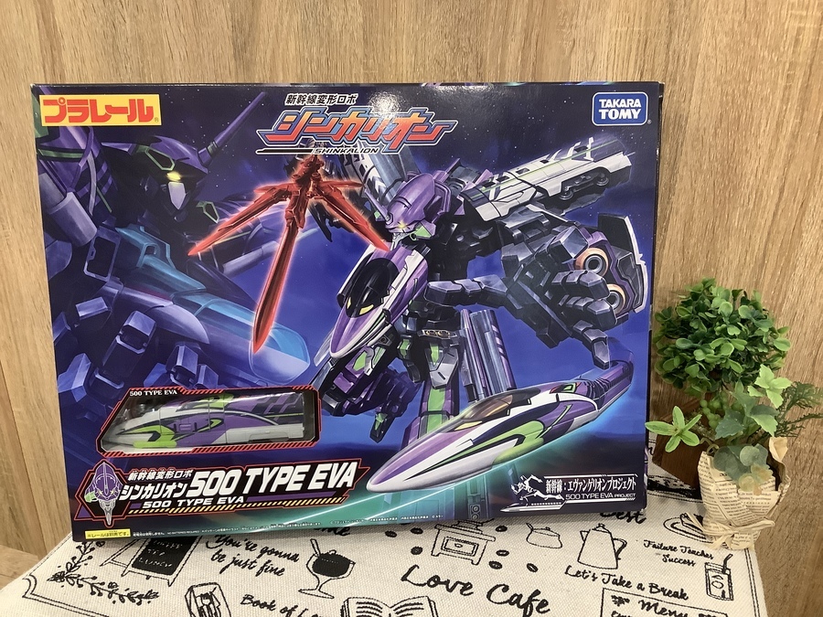 スマホで購入】プラレール 500 TYPE EVA 新幹線変形ロボ