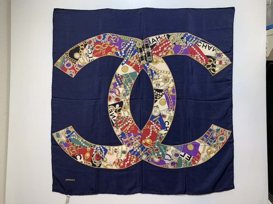 スマホで購入】CHANEL(シャネル)スカーフ ココマーク ジュエリー