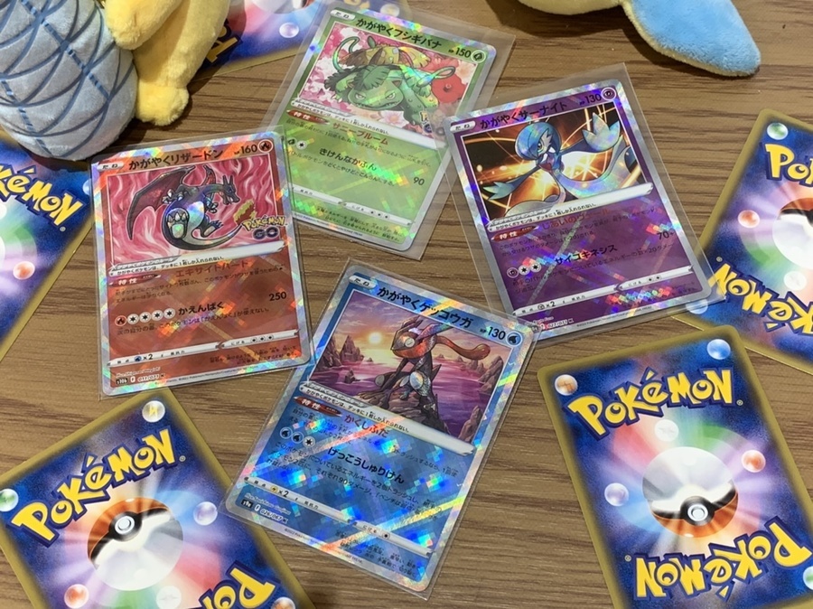 スマホで購入】ポケモンカード レアリティ「K」かがやくゲッコウガと他