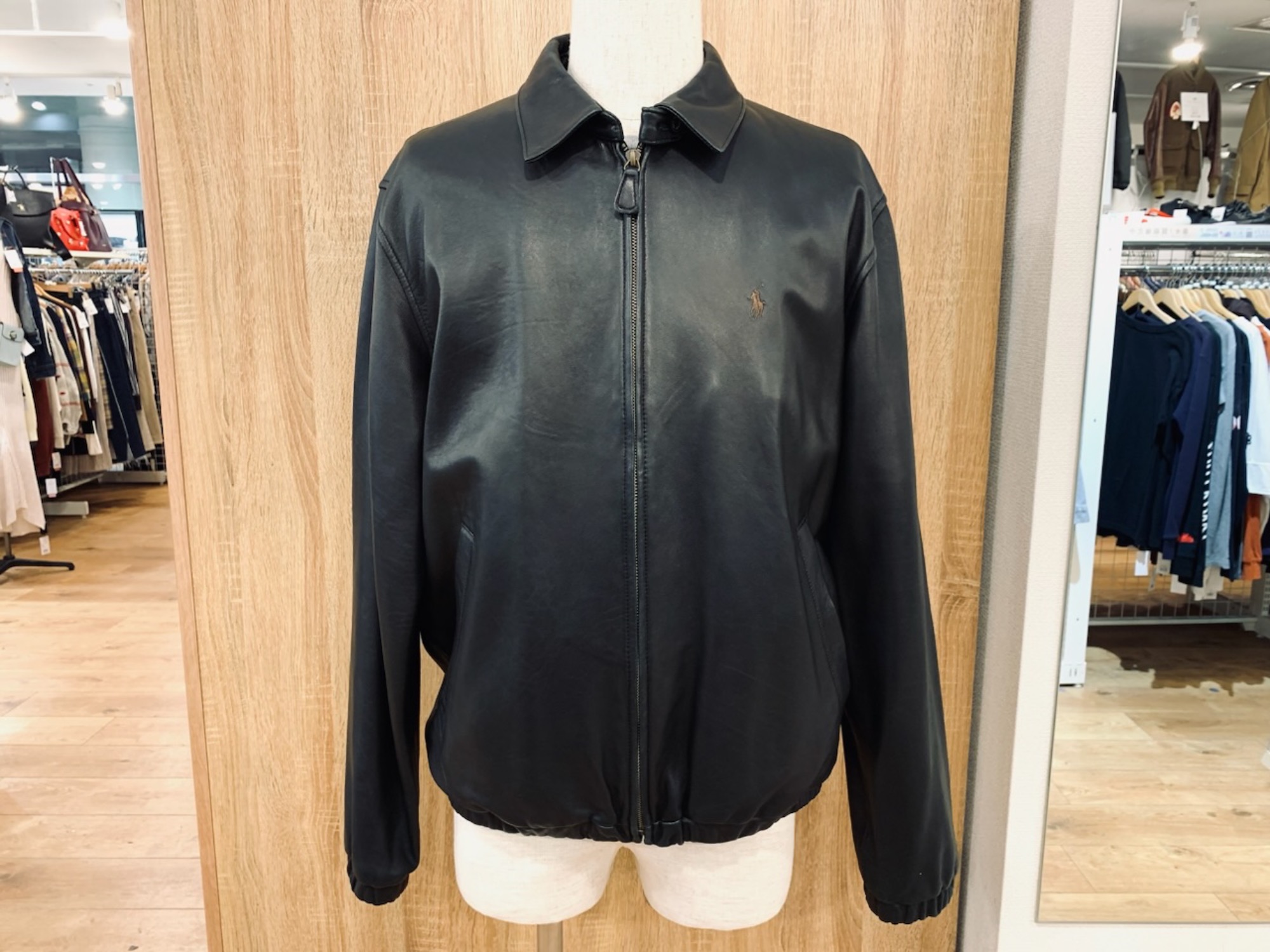 POLO RALPH LAUREN(ポロ ラルフローレン)のシングルラムレザー