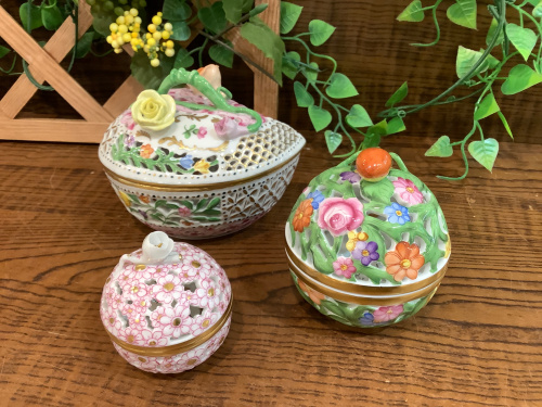 HEREND（ヘレンド）のボンボニエールが買取入荷致しました！｜2023年04