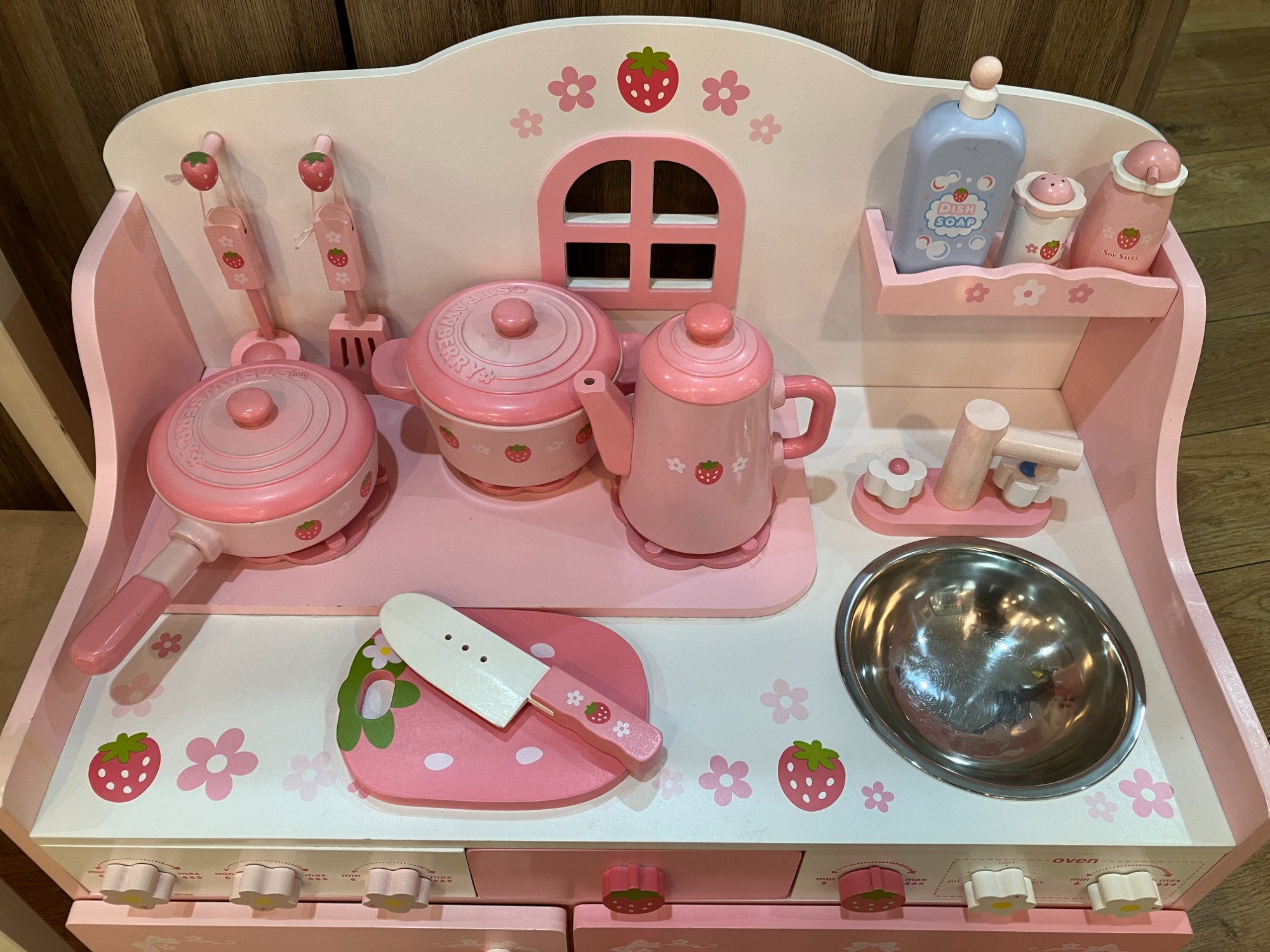 マザーガーデンのキッチンまるごとセット Mother Garden(マザーガーデン)のおままごとキッチンセットを