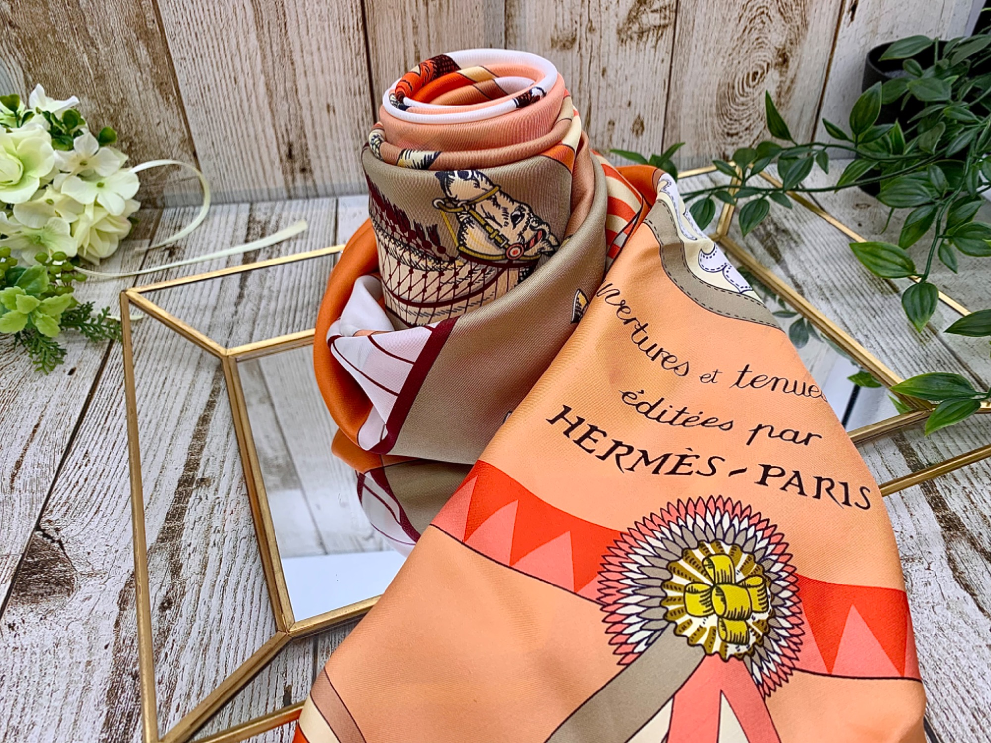 HERMES(エルメス)のシルクスカーフ カレ120を買取入荷致しました