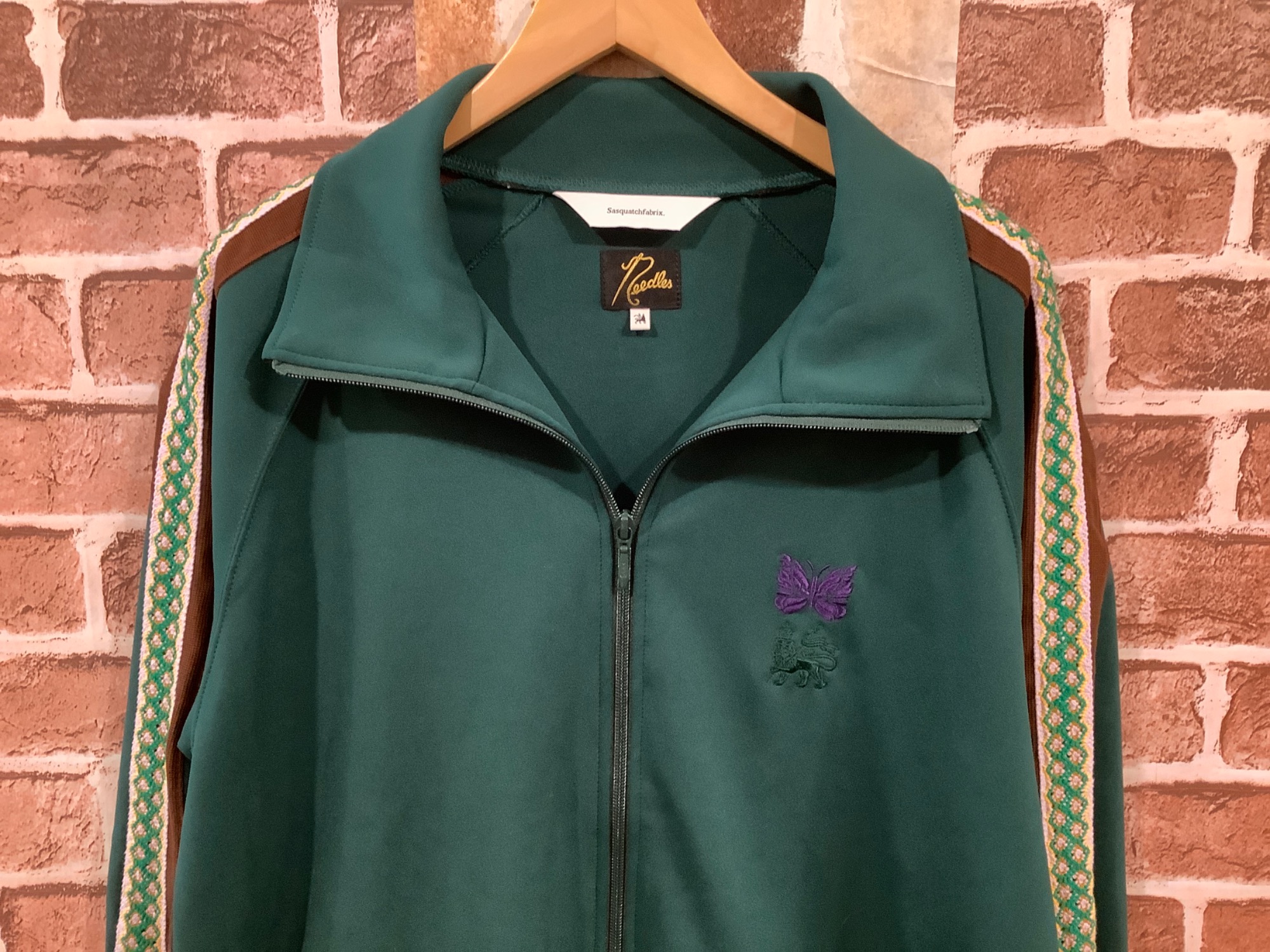 極美品　needles Sasquatchfabrix. トラックジャケット　L Needles - 極美品 needles Sasquatchfabrix. トラックジャケット