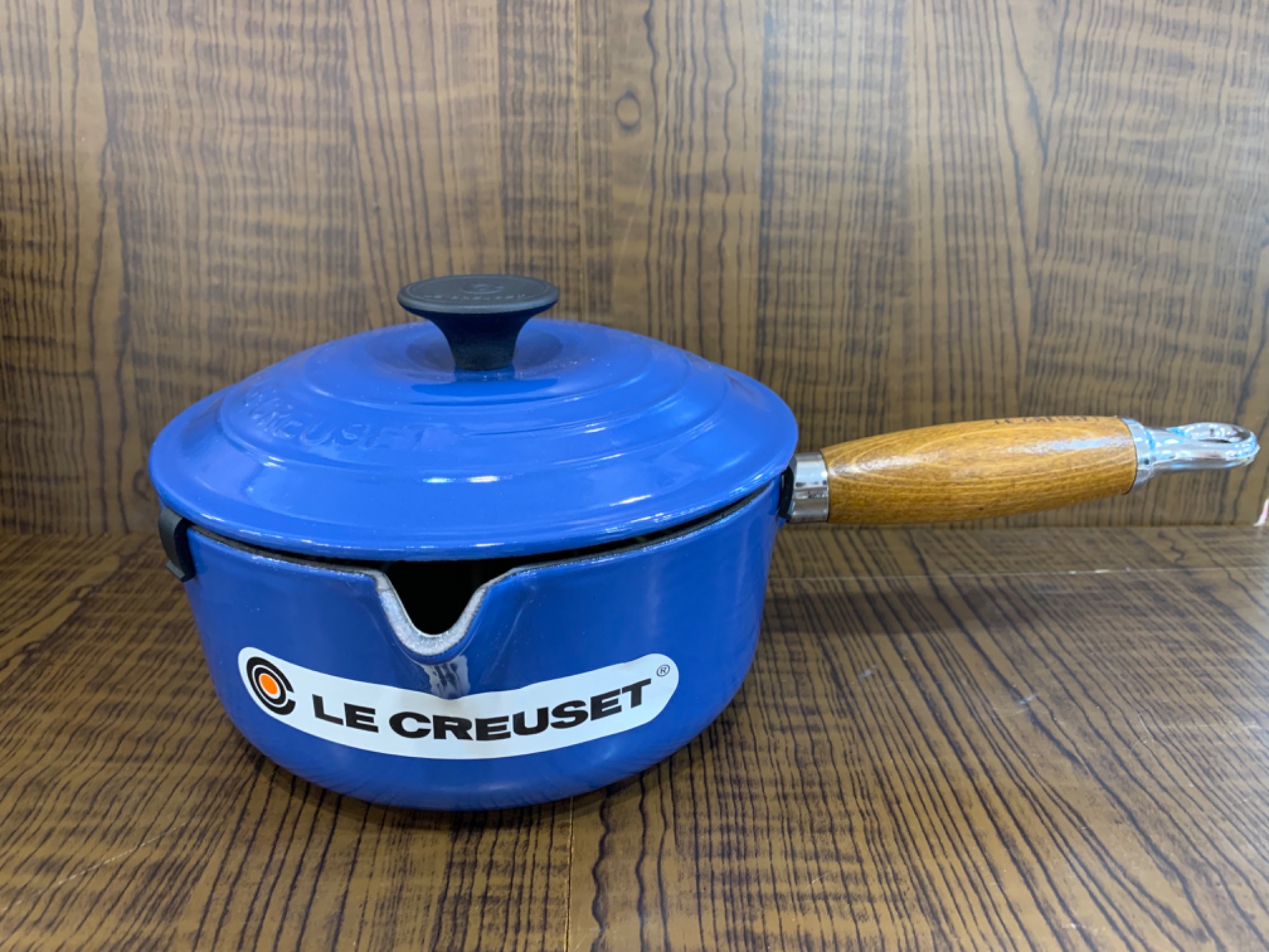 LE CREUSET 青 片手鍋 LE CREUSET 青 片手鍋 LE CREUSET 水色 片手鍋 Le Creuset ル