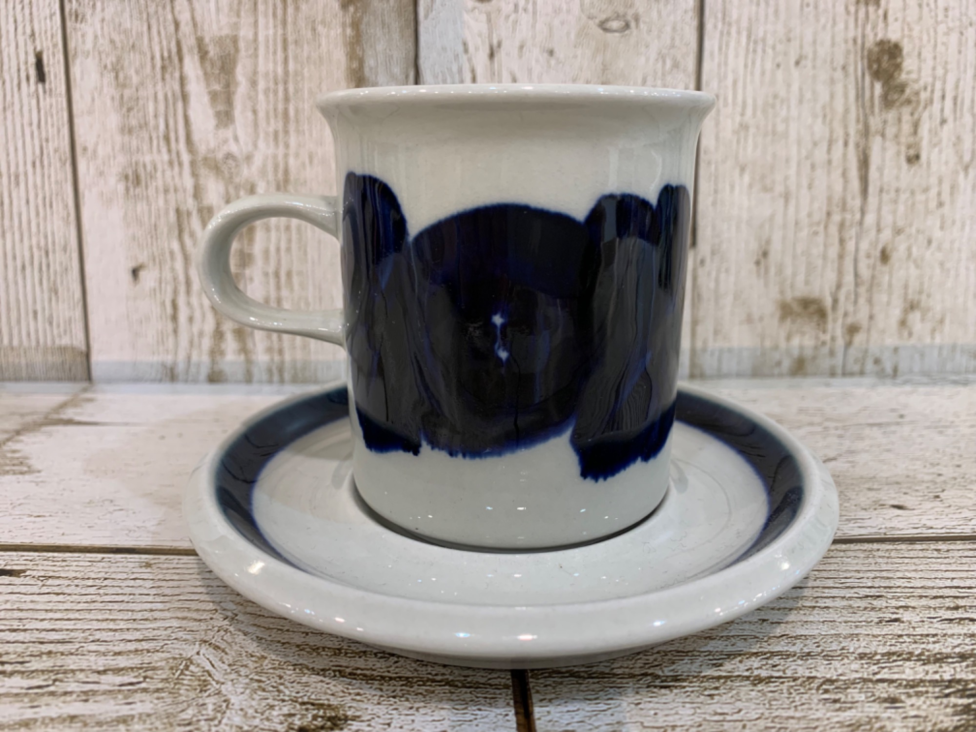 アラビアアネモネ　まとめ売り ARABIA アラビア Anemone アネモネ デミタスカップ＆ソーサー - 北欧