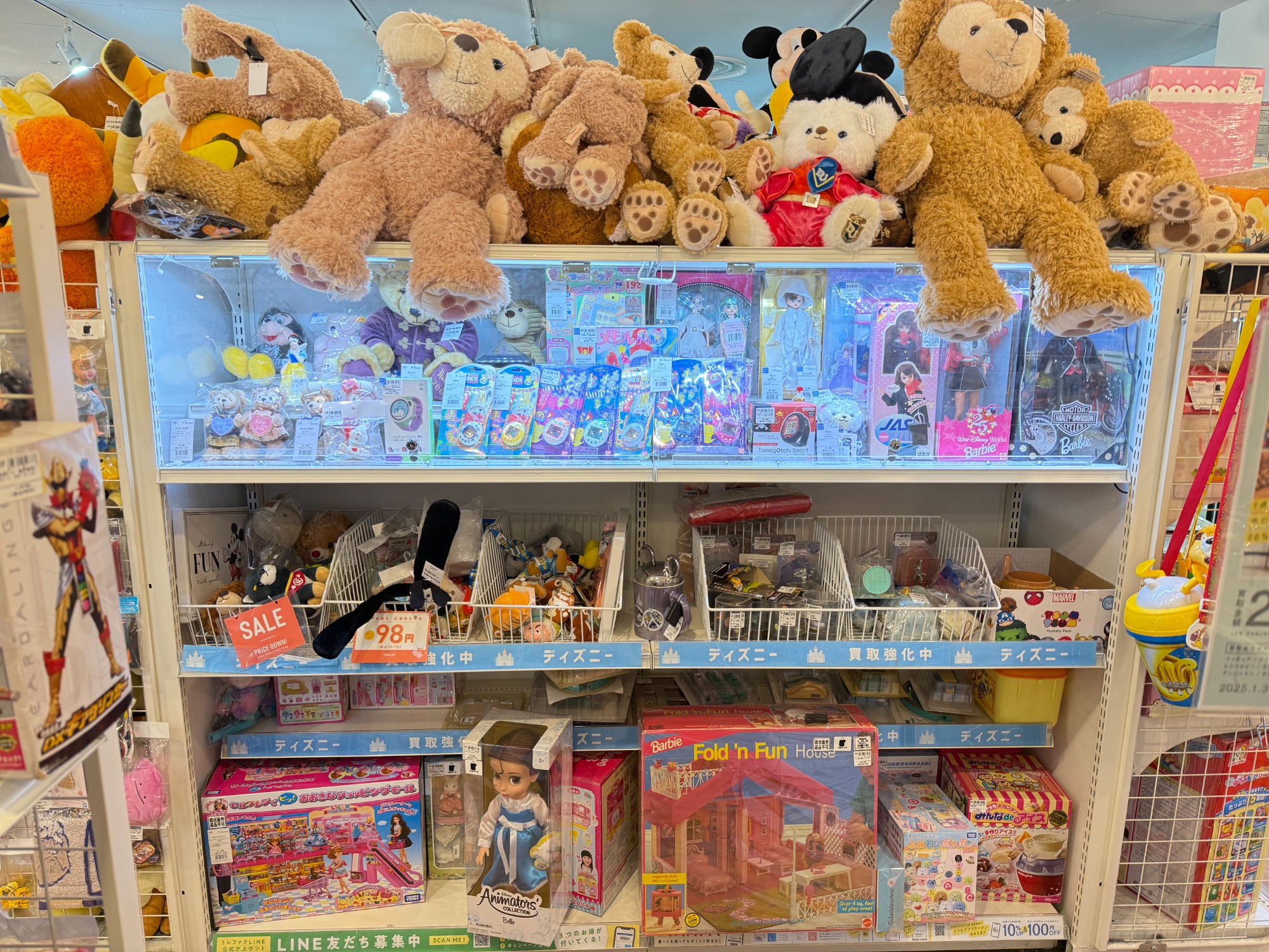 二俣川店！女の子おもちゃ売場のご紹介！リカちゃん、シルバニアなど1